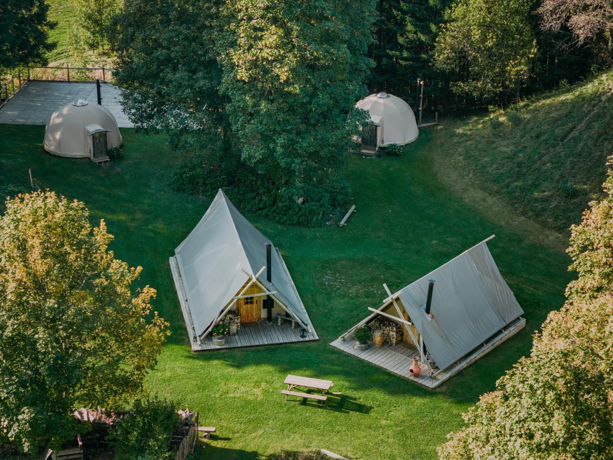 Altipik - Lodges Insolites Mont-Saxonnex Extérieur photo